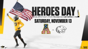 Appalachian State's Annual Heroes Day Football Game will be held on November 13, 2021